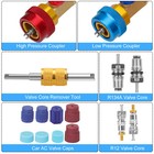 31pcs set R134a High Low Pressure Ac Valve Core Quick Remover Installer Tool Kit
