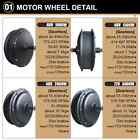 1000-3000w 48-72v Front Rear Hub Motor 20 26 4 0inch Snow E-bike Conversion Kit