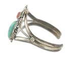 Vintage Navajo Bracelet 925 Silver Handmade Authentic Gemstone Traditional