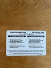 1999 Sony Playstation Nabisco Cool School Spyro Bus Prepaid Hint Card