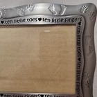 10 Little Fingers   Toes Malden Baby Picture Frame 4 X 6    Silvertone Tabletop