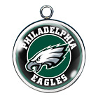 Eagles Glass Cabochon Charms