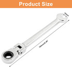10mm Flex-head Ratcheting Wrench  Professional Metric Ratchet Wrench Combination