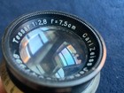 Vintage Carl Zeiss Jena 7 5cm F2 8 Tessar C Mount