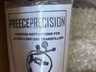 Preece Precision Helium Tank Cylinder Transfill Transfer 36  Hose W  Bleed Valve