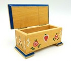 Vintage Chadwick - Miller  93486 Handmade Miniature Wooden Doll House Toy Chest