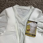 5 11 Tactical Holster Shirt Size L White Concealed Carry  Short Sleeve - New