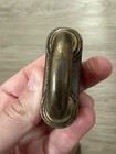 Vintage Unique Fraim Cast Brass Padlock Lock - No Key
