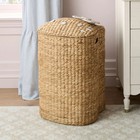 Pottery Barn Teen Hello Kitty Heritage Lidded Hamper Woven Storage Basket Room