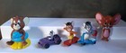 Vintage 80 s 90 s  Tom   Jerry Toy Premiums Toys 9 Pc  Lot Band Skateboard More