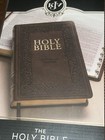 Medium Brown Kjv Deluxe Bible With Thumb Index Brand New In Shrink Wrap   