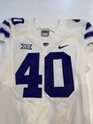 Game Worn Used Nike Kansas State Wildcats Ksu  Football Jersey Size 42  40
