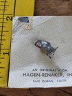 Hagen Renaker Miniature Baby New Mouse 1 4  Vintage Retired On Original Card