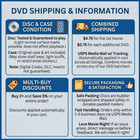 Dvd Movies - Pick   Choose - Build Your Collection  1 99 - Combined Shipping  1