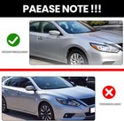 Replacement Right Passenger Side Mirror Cover Caps For Nissan Altima Sedan 2013