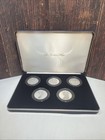 1999 Egypt 5 Pound  999 Silver Proof Set 5 Coins Box