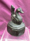 Antique Burmese Solid Bronze Hintha Bird Opium Weight 18 Ounces