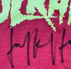 Hulk Hogan Signed  hulkamania  T-shirt Wcw Wwe Wwf Bas Beckett Witnessed