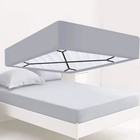 4-pack Bed Sheet Holder Straps Adjustable Triangle Clips Grippers For Mattress