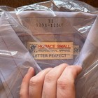 Vintage Usps Postal Service Us Mail Button Shirt Short Sleeve Sz 32 Pinstripe
