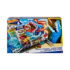 Hot Wheels City Shark Escape Track Set - 1 64 Scale Car  Multi-level Playset  Ki