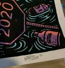 Signed Xx 100 Pearl Jam 2020 San Diego Concert Poster Ward Sutton Ames Bros Mint