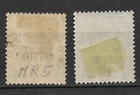 Rare Cayman Islands 1917 - 1919   War Tax Overprint