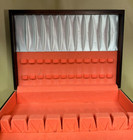 Oneida Silversmiths Silver Plate Flatware Silverware Storage Chest Box 2 Drawers