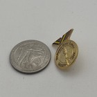 1988 Calgary Winter Olympics Xv Games Gold Medal Lapel Hat Pin