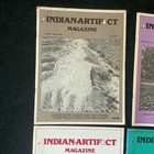 Indian Artifact Magazines  1985 Vol  4 No  1-2-3  4 -arrow Heads Stone Artifacts