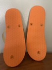 Jagermeister Sandals Flip Flops Size Large Orange Liquor Advertising New