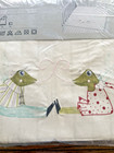 Ikea Fabler Groda  Quilt Cover    Pillowcase  Kid Frogs 43    X 49    