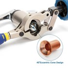 Flaring Tool Kit For 1 4  - 3 4  Copper Pipe Hvac Flare Tool 45  eccentric T