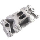 Dual Plane Air-gap Intake Manifold 7501 For 1955-1986 Small Block Chevy 262-400