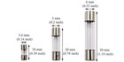 10pcs 5 20mm Fast Blow Glass Fuse 250v Circuit Breaker All Values Us Ship