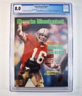 Sports Ill 1st Cover Joe Montana Rated 8 0 By Cgc  Jan 25  1982 Nfl History 