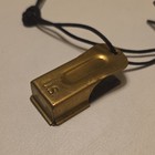    u s  Brass Dog Training Clicker - Vintage Style Military Signaling Device