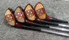 Macgregor  Tommy Armour 945w Persimmon Woods Set  Driver 2 3  4  Refinished