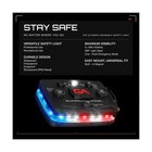 Guardian Angel Elite Safety Light - Red blue white Front   Red blue Rear 1-pack
