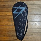 Voltr Tennis Racquet Cover Case Black Grey Logo With Strap New