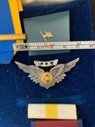 Vintage Military Us Navy Combat Air Crew Wings 2-1 16    By 1    Badge   Misc 