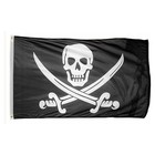 3x5 Ft Pirate Flag Polyester Outdoor Indoor Decoration With 2 Brass Grommets New