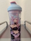Gamersupps 24 Fl Oz Clear Plastic Reusable Bottle  Pink blue silvervale 