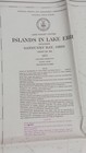 Map 1971 Islands In Lake Erie Color Noaa Soundings In Feet Put In Bay 34 x48 