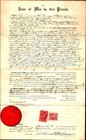 Vtg Document Warranty Deed 1922 Cumberland Maine Yates   Yarmouth Grange