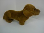 Russ Yomiko Classics Plush Dachshund Puppy Dog Red Brown 16  Stuffed Animal Toy