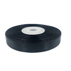 Solid Color Double Faced Black Satin Ribbon 1 2  X 25 Yards  Ribbons Perfect For