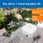 All-in-one Koi Pond Aerator For Outdoor Ponds Up To 3000 Gallons  Pond Air Pump