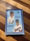 Nolan Ryan Farewell Collection Premier Edition Official Baseball Stamp Card