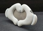 Disney World Mickey Mouse White Gloves Heart     Hands Picture Frame 3    X 4 5   